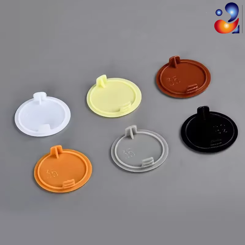 Furniture Hardware Replacement Parts - Ronde kunststof meubelbeslag decoratieve afdekkingen voor