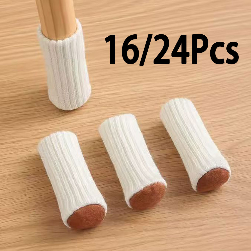 Furniture Hardware Feet - 16/24 Stuks Stoelpoten Sokken Gebreide Meubelvoeten