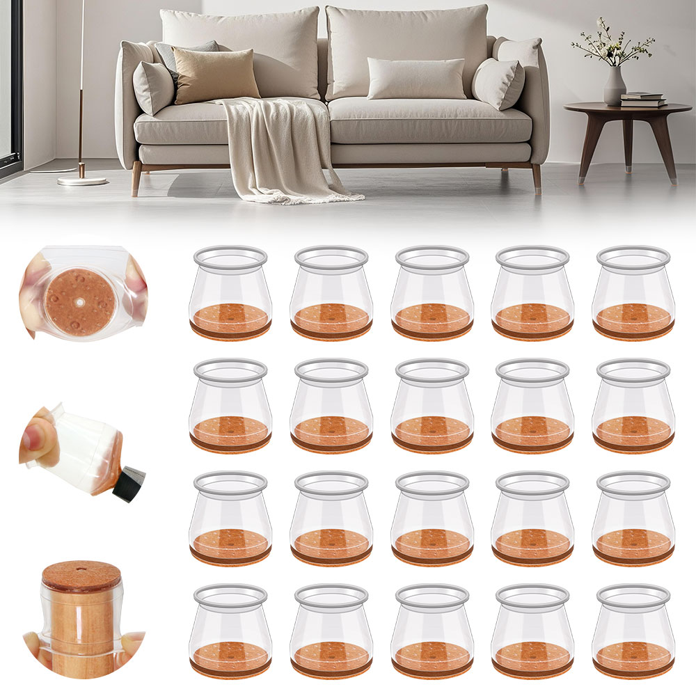Furniture Hardware Feet - 24-36 Stuks Stoelpoot Caps Siliconen Voeten