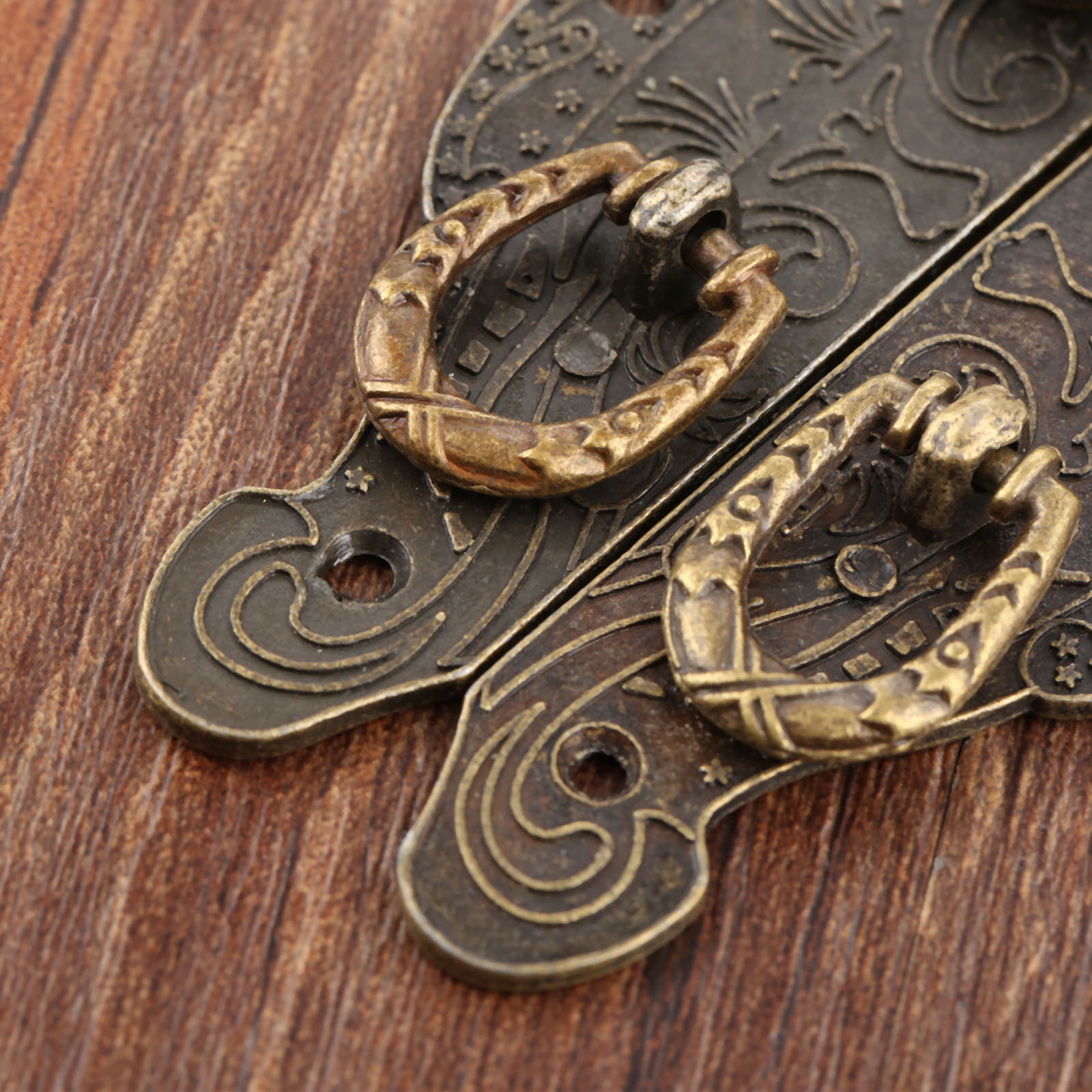 Furniture Hardware Vintage - 1PC Antieke Doos Klink Hasp Vintage