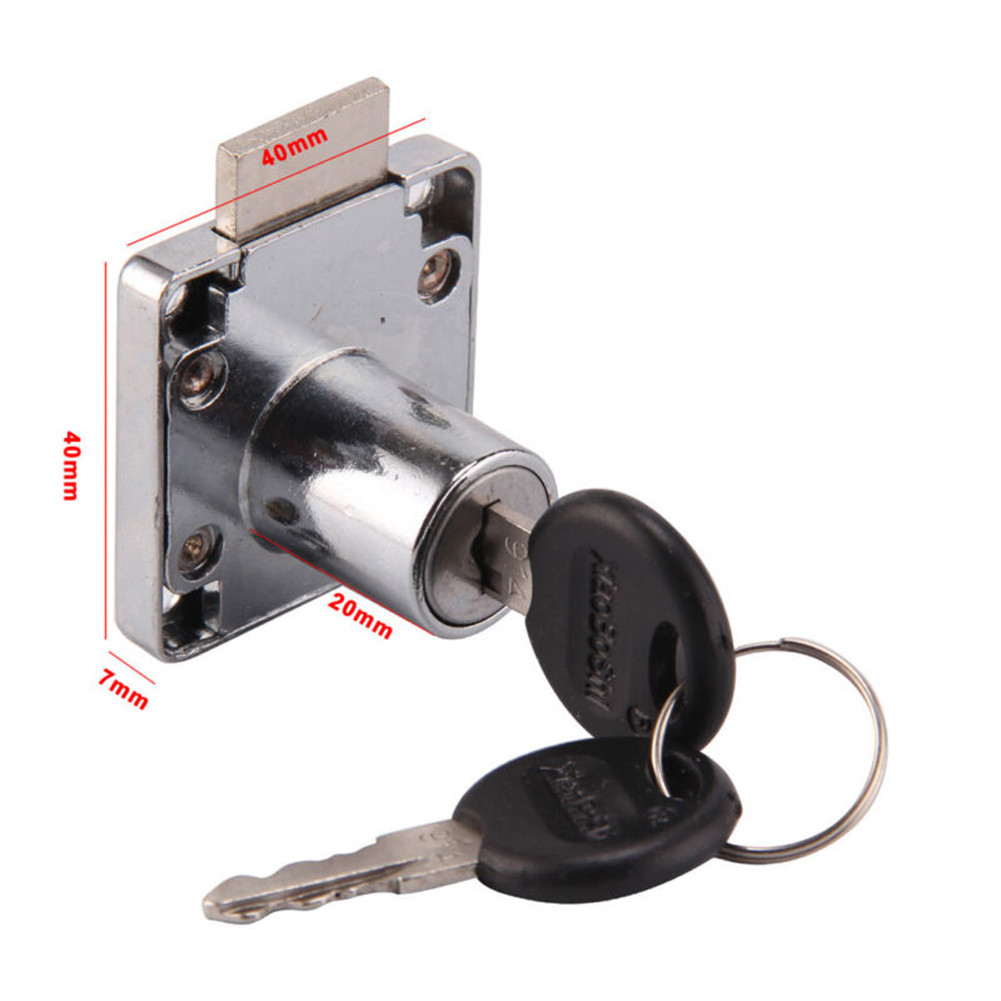 Quality Furniture Hardware - 2 stuks sloten kastslot 4 sleutels
