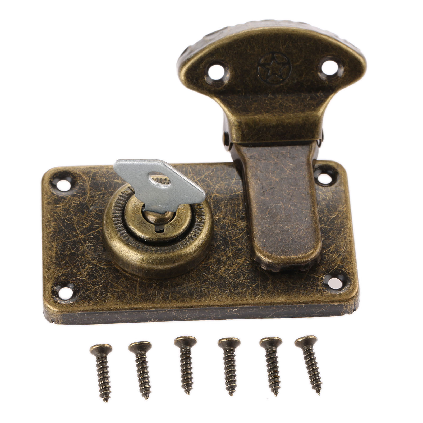 Furniture Hardware Vintage - Vintage meubelbeslag antieke doosvergrendelingen decoratieve hasp
