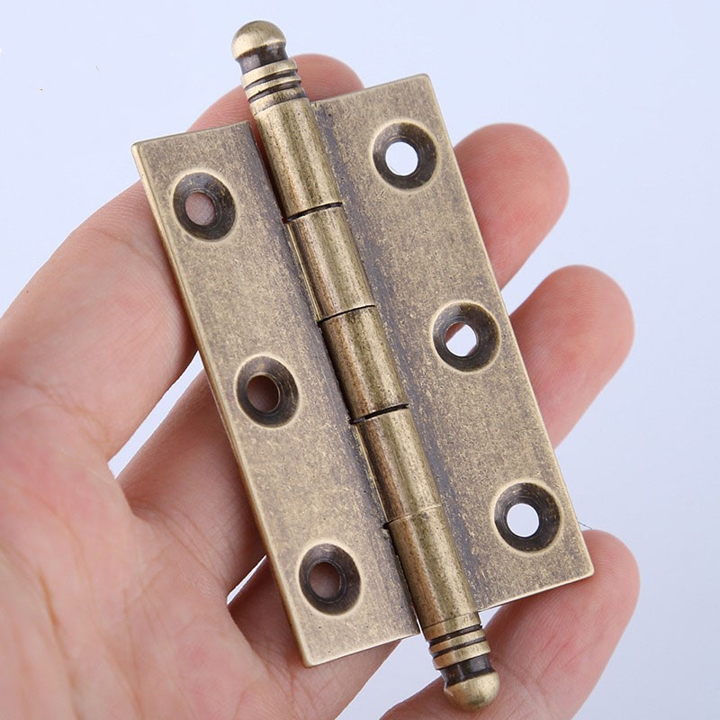 Furniture Hardware Brass - 4 Stuks Antiek Messing Deurscharnieren 2/2.5/3