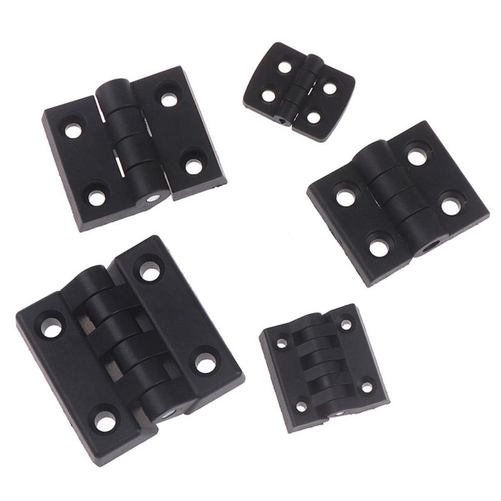Quality Furniture Hardware - Plastic Deur Scharnier Slijtvaste Zwarte Kleine