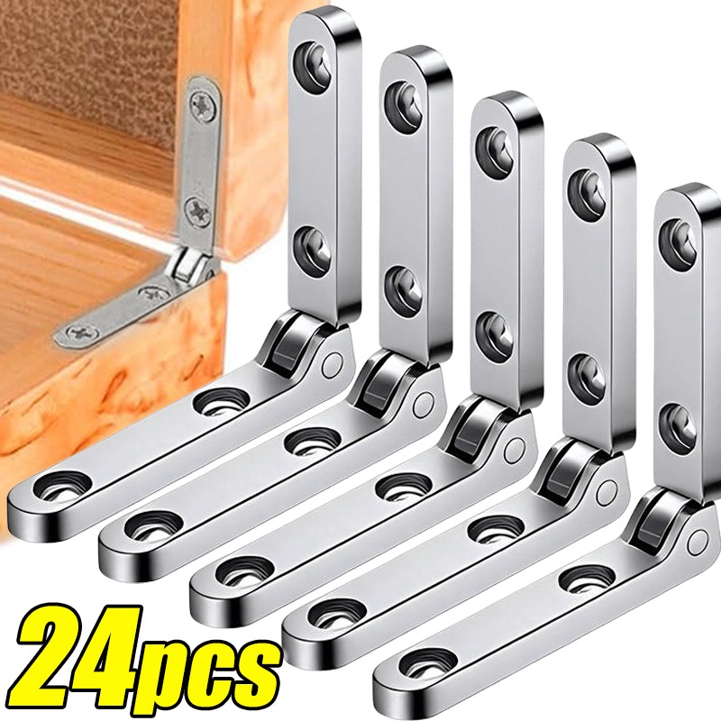 Furniture Hardware Replacement Parts - Mini Zinklegering Scharnieren Zware Plooibare 90