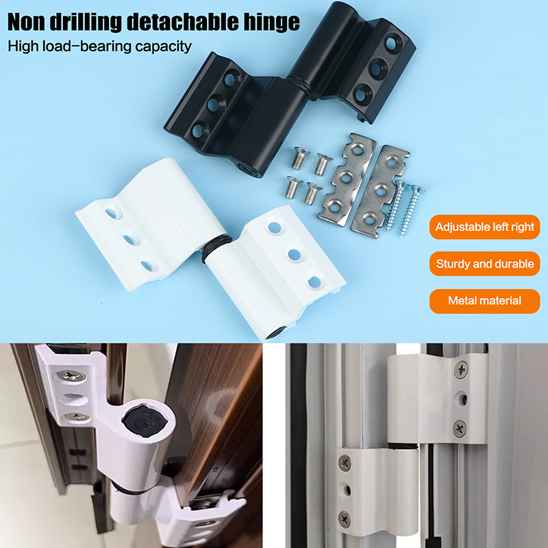 Quality Furniture Hardware - 1/2Sets Hoogwaardige Geïsoleerde Gebroken Brug Vouwscharnier