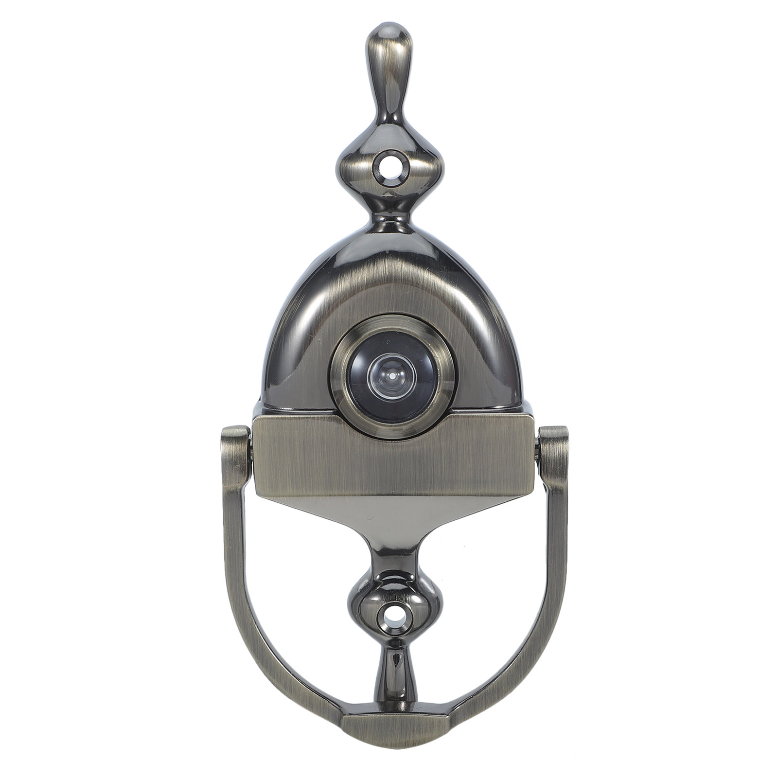 Furniture Hardware Vintage - Retro deurklopper met kattenoog, antieke stijl,