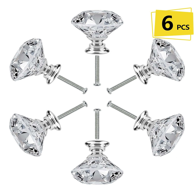 Furniture Hardware Feet - 6 Stuks Kastknop Met Schroeven 30