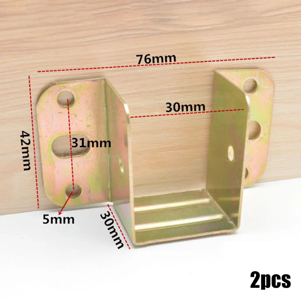 2 stks U-vormige Metalen Bedbe - Furniture Hardware Replacement Parts recensie en prijs