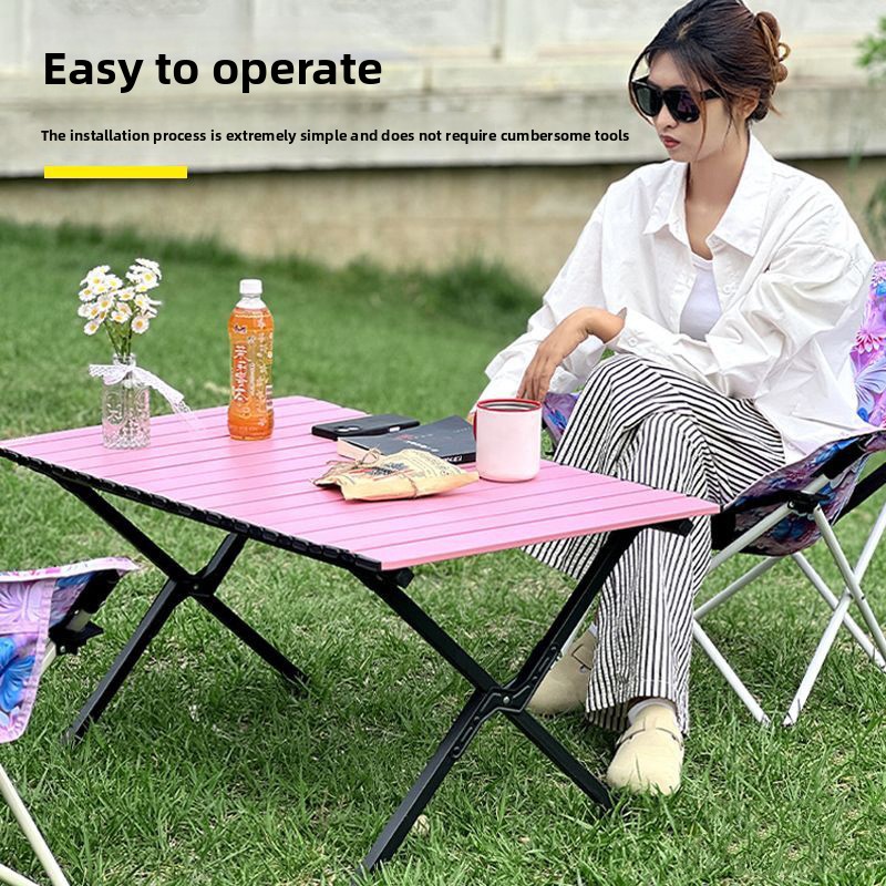 Vouwbare buiten tafel met krui - Furniture Hardware Feet recensie en prijs