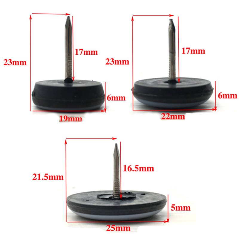 20 Stuks 16/19/22/25 Mm Tafel  - Furniture Hardware Feet recensie en prijs