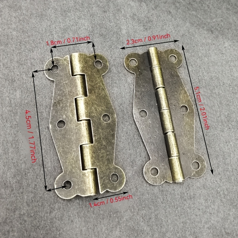 9 stuks vintage bronskleurige  - Furniture Hardware Vintage recensie en prijs