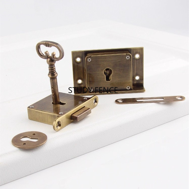 1PC Antiek Metalen Ladeslot Wi - Furniture Hardware Brass recensie en prijs