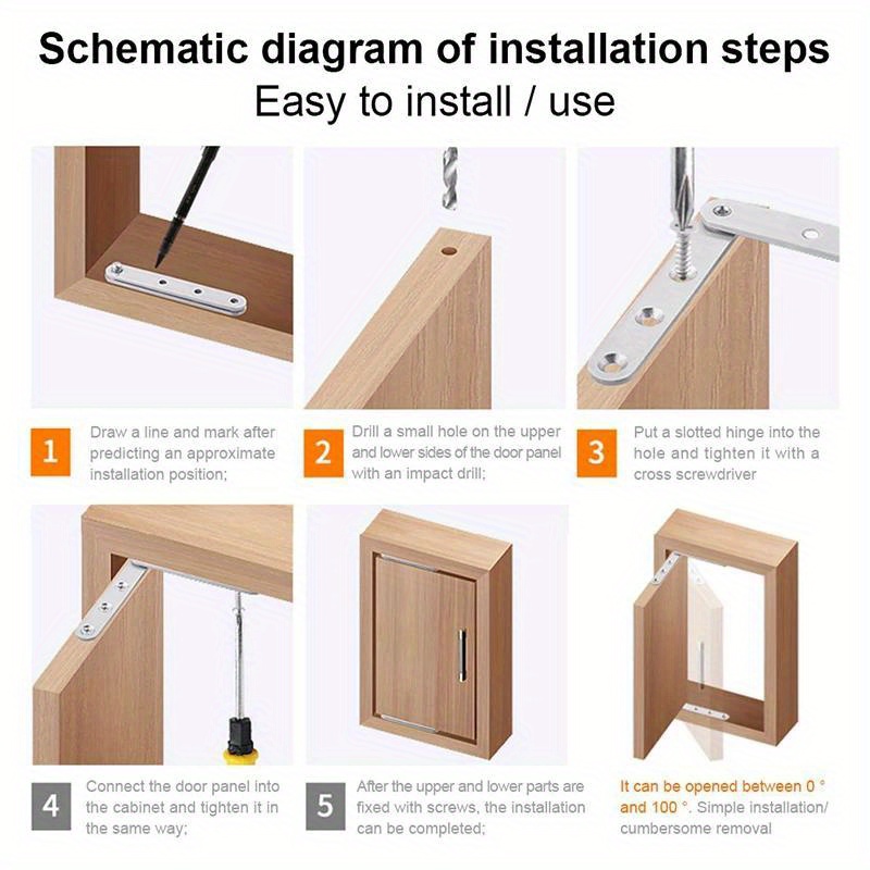 5 stuks roestvrijstalen connec - Furniture And Hardware Supplies recensie en prijs