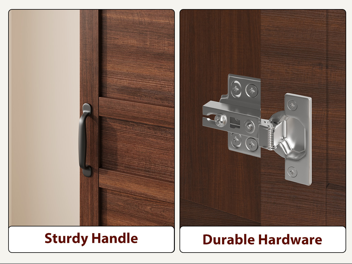 Houten kledingkast – 183 cm ho - Furniture Hardware Replacement Parts recensie en prijs