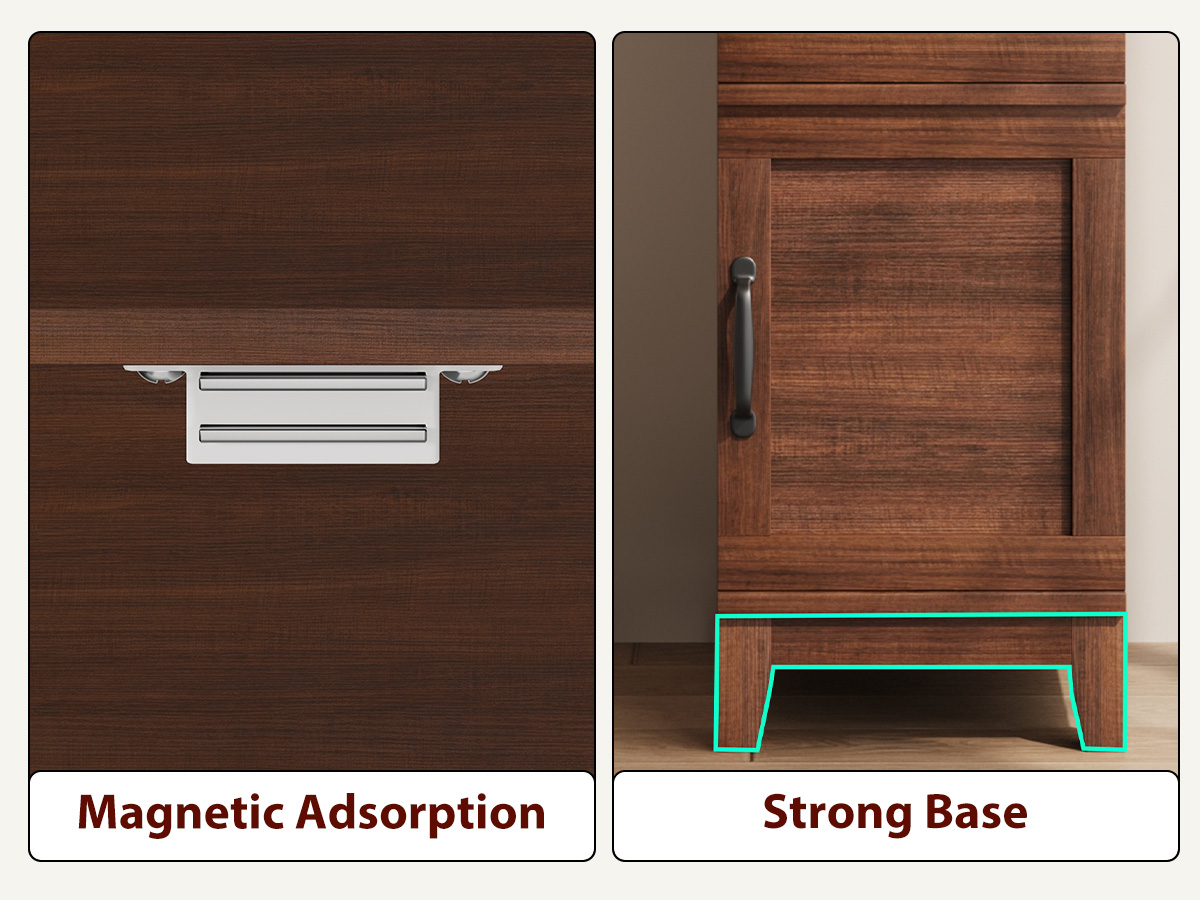 Houten kledingkast – 183 cm ho - Furniture Hardware Replacement Parts recensie en prijs