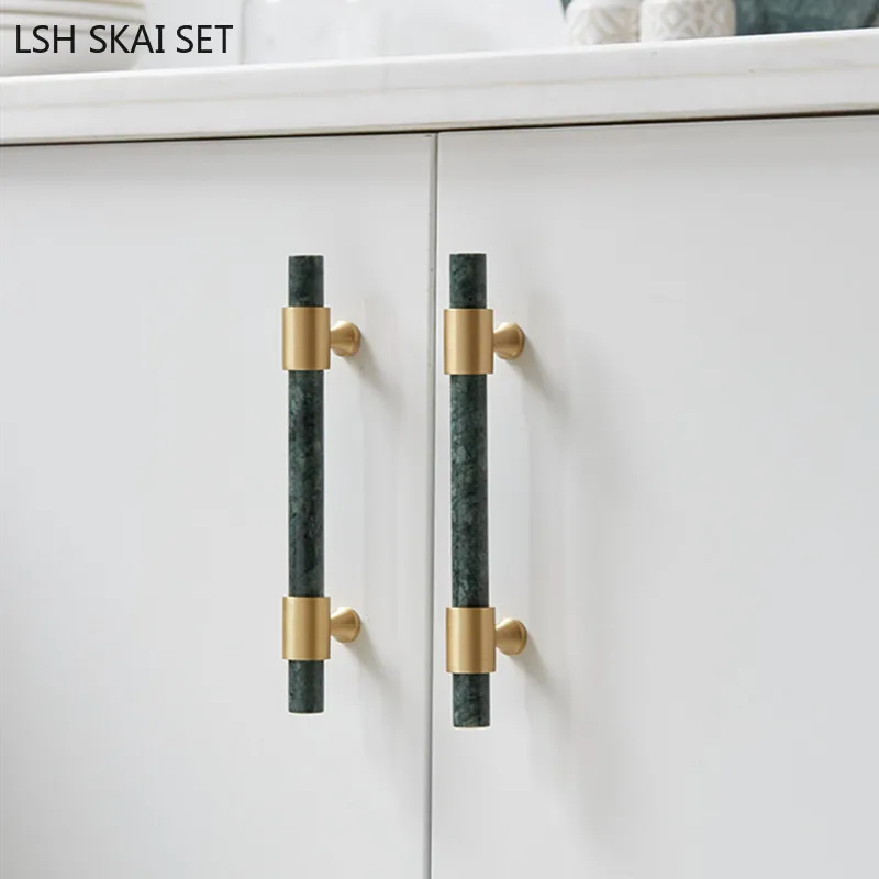 1 Stuk Marmer Messing Handvat  - Furniture And Hardware Supplies recensie en prijs